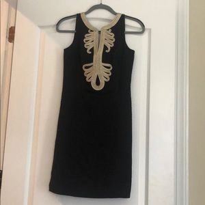 Black and gold Lilly Pulitzer dress size 2